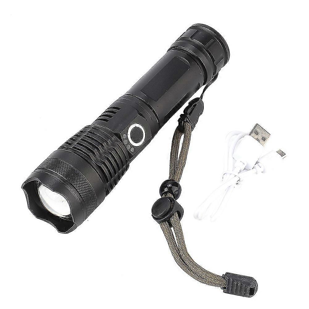 Outdoor Portable Led Flashlight Torch High Brightness Camping Hunting Indoor Emergency Lighting