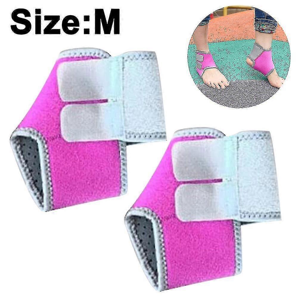 2 stuks Kids Kind Verstelbare Non Ip Ankle Pees Compression Brace