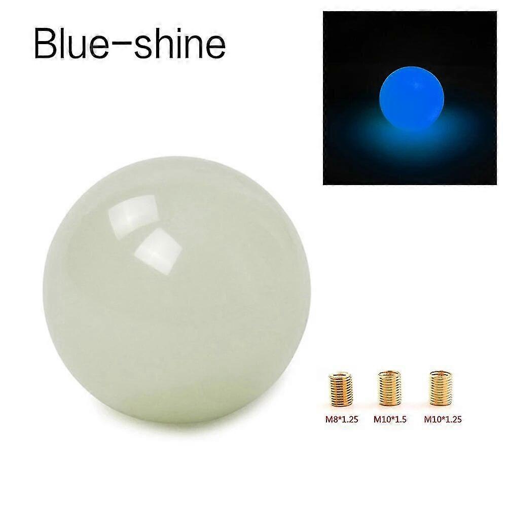 Universal Car Jdm Green/blue/red Glow In The Dark Shift Knob For Manual/automatic Short Throw Gear Shifter With Dapter