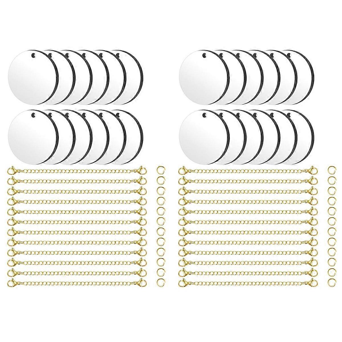 72pcs Charms Accessories for Cup Tumblers with Handle, Personalized Name Plates Handle Decor Set for Tumblers Gold