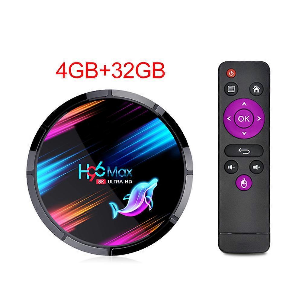 H96 Max X3 8K TV Box Amlogic S905X3 Android 9.0 Set Top Box Dual Wifi Google Player Youtube Media Player H96max 4GB 32GB 64GB