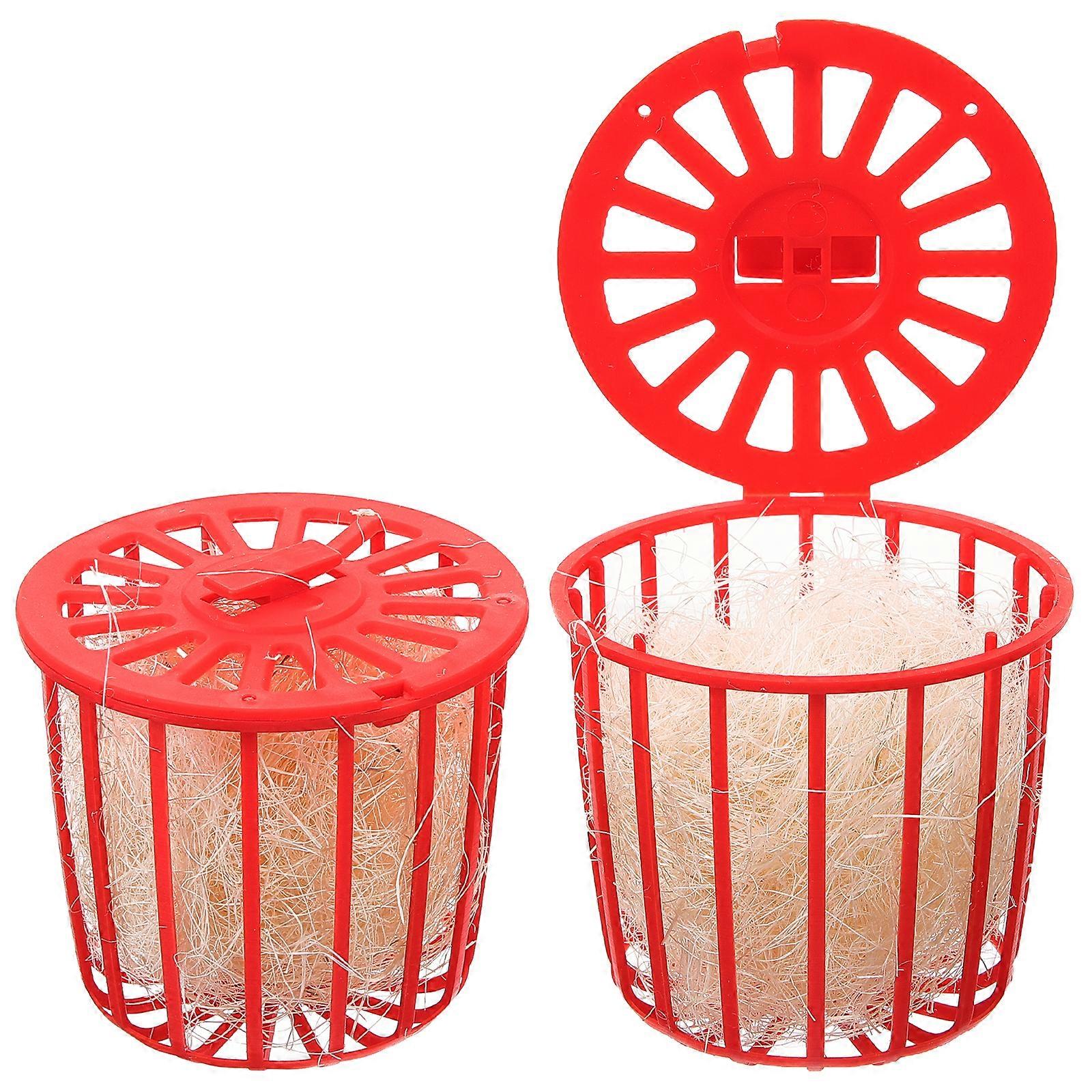2pcs Bird Nests Hatching Tool Bird Relaxing Nest Basin Birds Nesting Hatching Basin