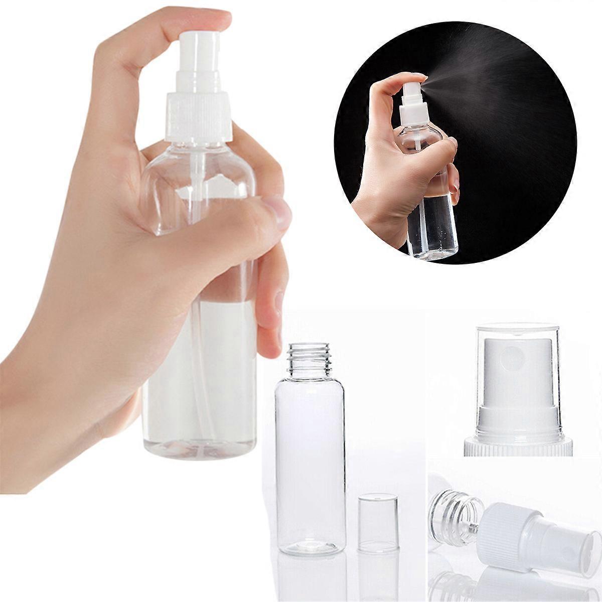 100ML Clear Empty Spray Bottle Pump Mist Cosmetic Portable Travel Make Up Container