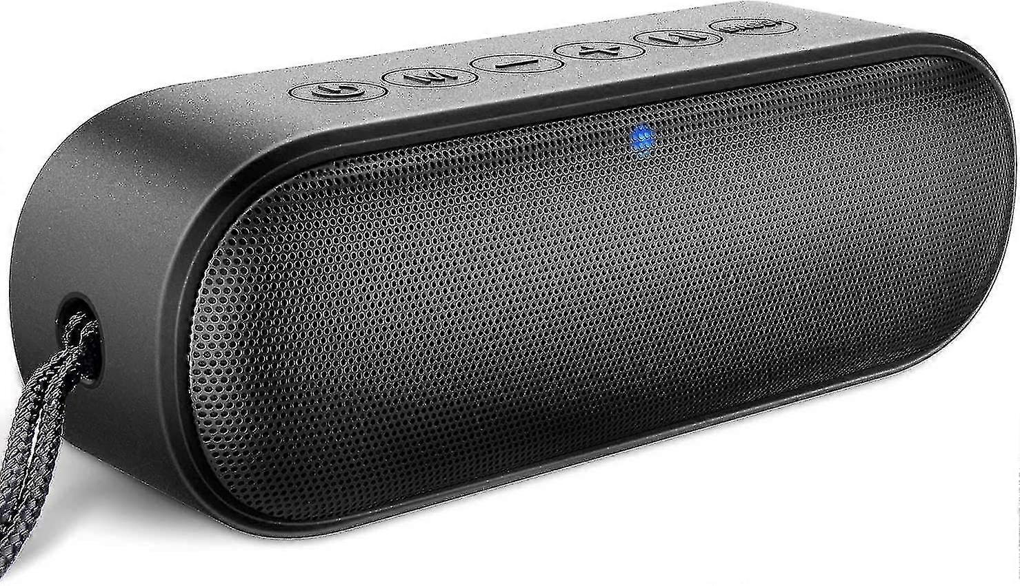 Loud Bluetooth Speaker,ipx7 Waterproof-matte Black