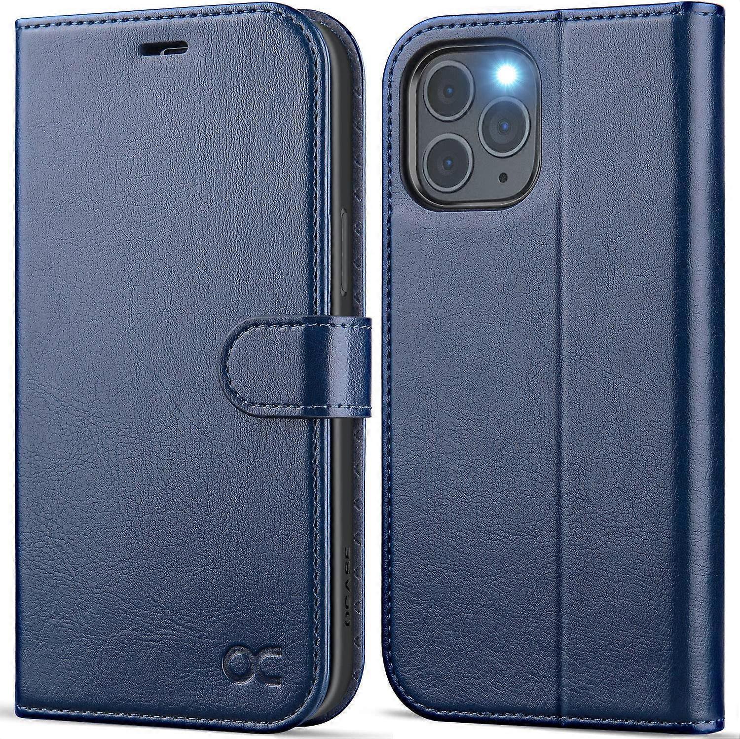Wallet Case Compatible with iPhone 12 Pro Max (Blue)