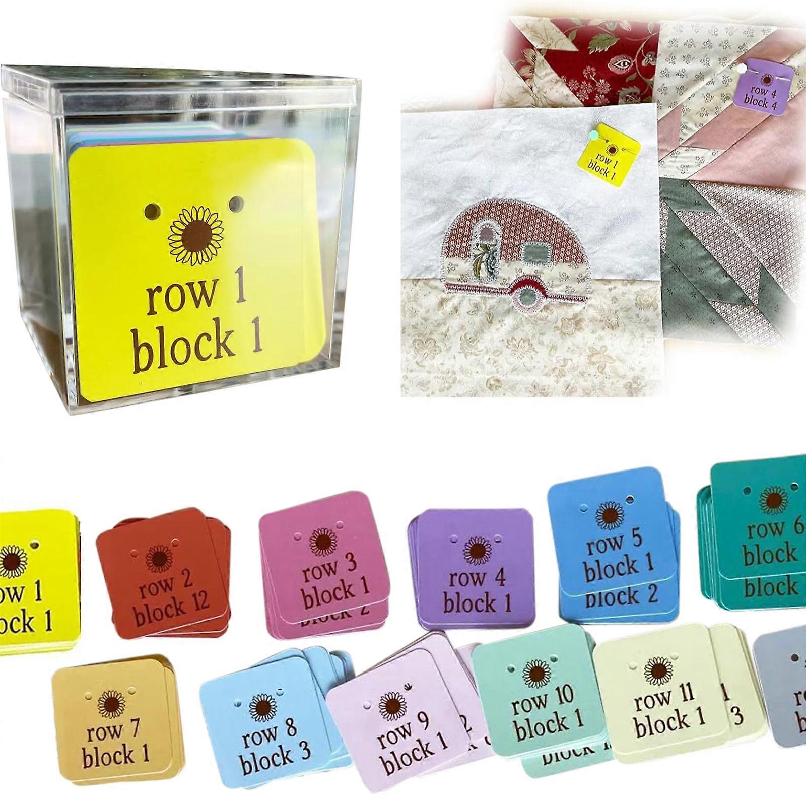 2024 Reusable Quilt Block Row Markers, Innovative Sewing and Quilting Notions,Sewing Markers for Beginners