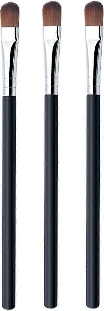 3 Pcs Small Eyeshadow Brush - Eyeshadow Applicators Eye Makeup Brushes Eyeshadow Blending/Face Body Highlighter Foundation Concealer Makeup Brush