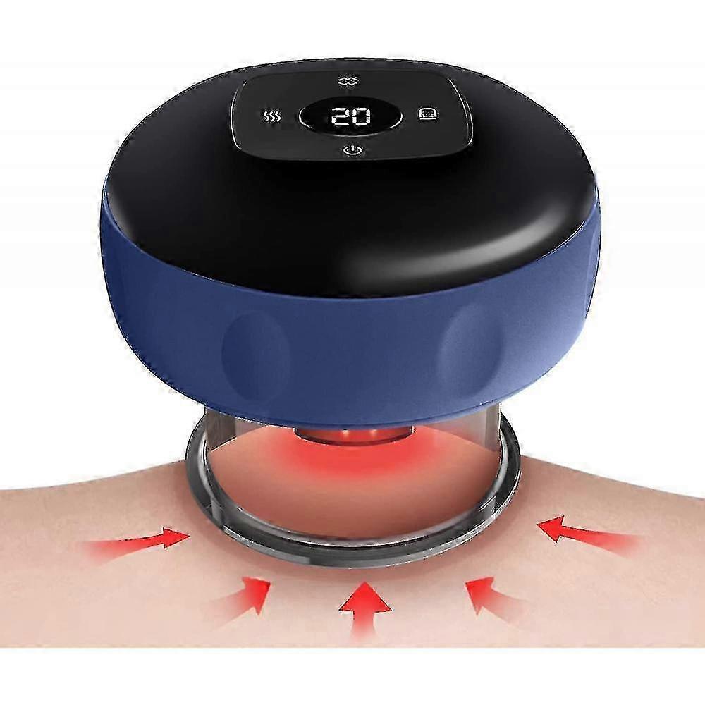 Set di terapia di coppettazione dinamica intelligente, 3 in 1 macchina per la terapia del vuoto Rimozione della cellulite ELR