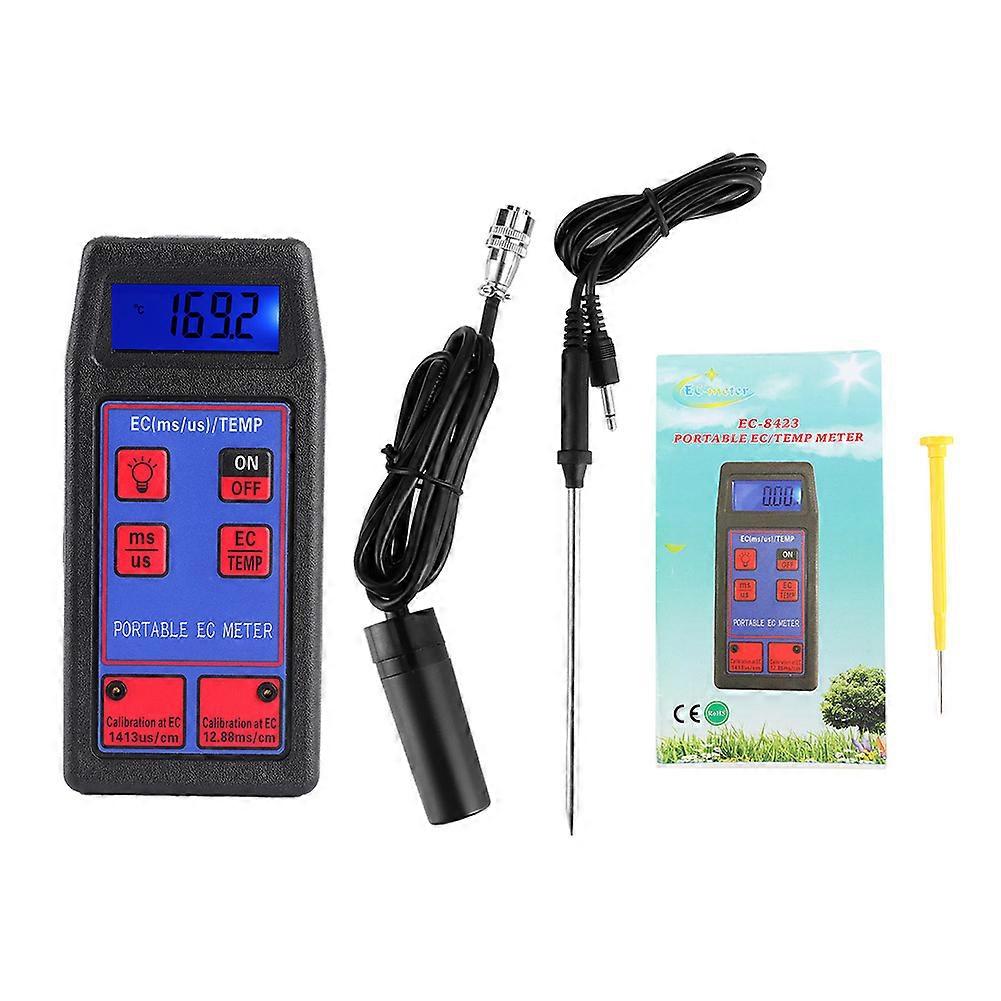 EC8423 / TEMP Draagbare 2 in 1 Water kwaliteit tester geleidbaarheid tester testapparaat