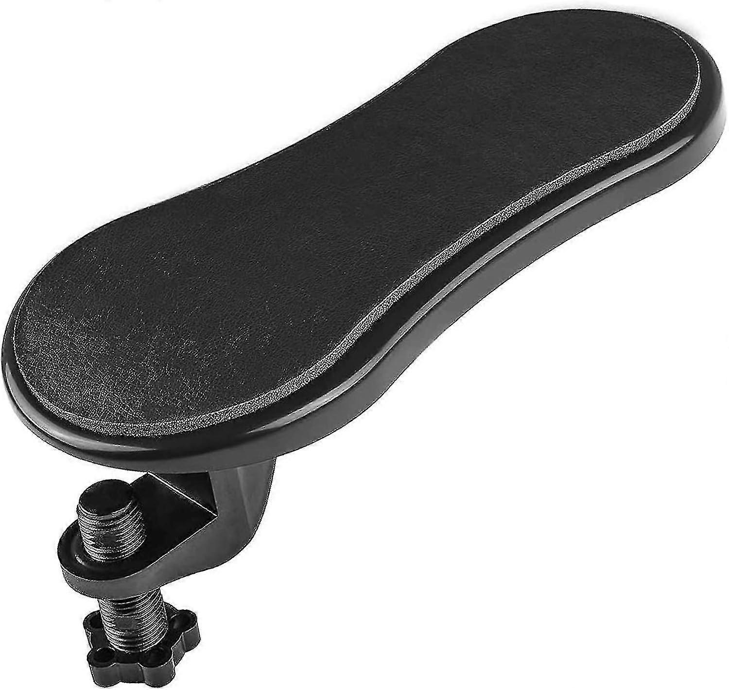 Computer Armrest Pad - Adjustable Black