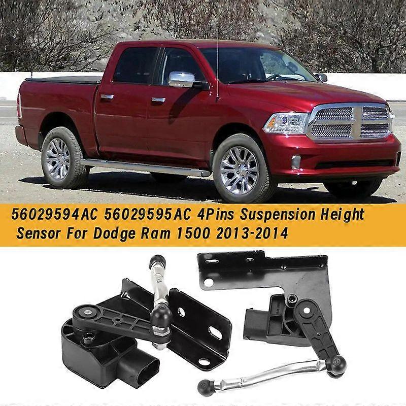 1Pair 56029595AC 56029594AB 4Pins Front Suspension Height Level Sensor Bracket for Ram 1500 2013-2014 56029594AA