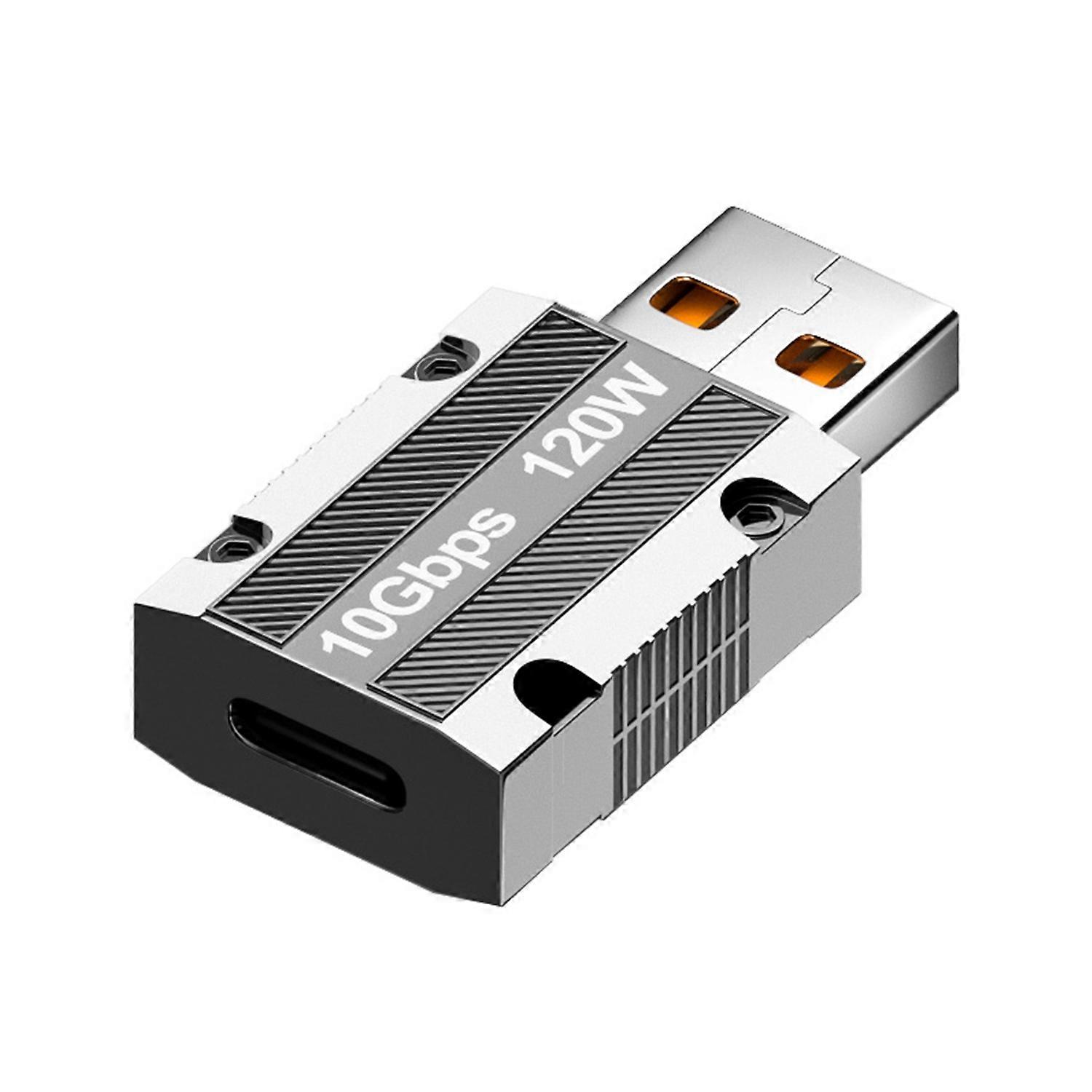 Computer Converter 120W High-speed 10Gbps File Transfer USB to Type-C Drive-free Computer USB