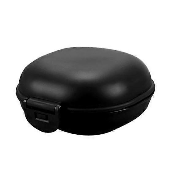 Portable Lovely Oval Soap Holder Storage Box Bathroom Home Travel Case Container