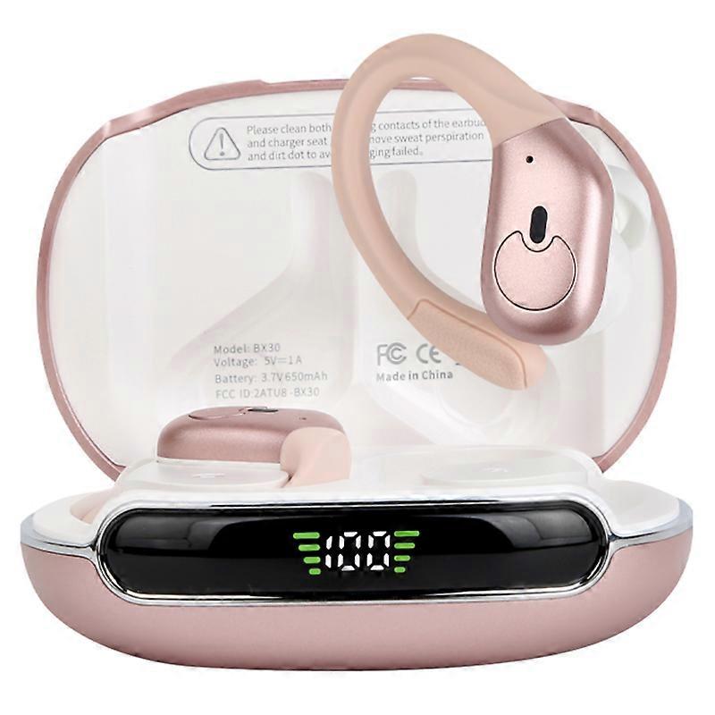 BX-30 Wireless Bluetooth Headset, Chic Rose Gold