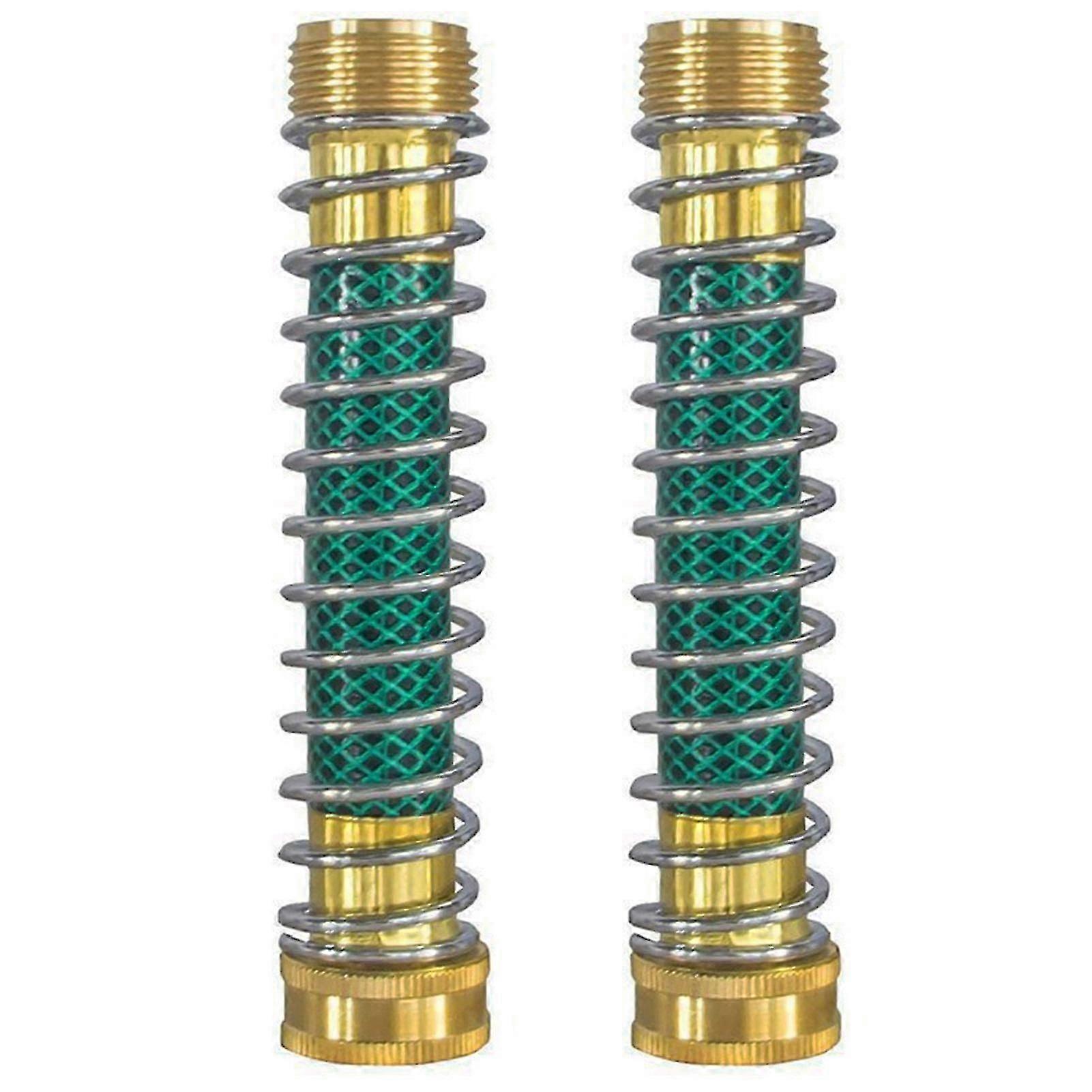 Flexible Garden Hose Extender with Coil Spring Prevents Kinks And Water Leakage Tension Spring Garden Hose Connector Jikaixiang