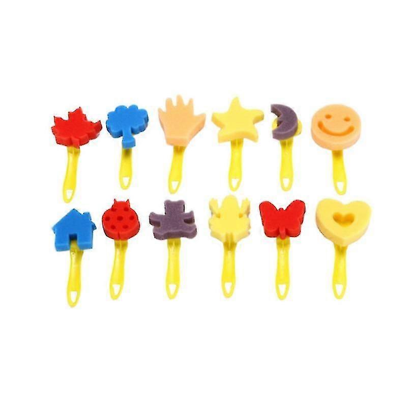 Sponge Painting Brushes, Art Supplies, Craft Tools