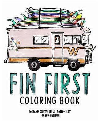 FIN FIRST Coloring Book