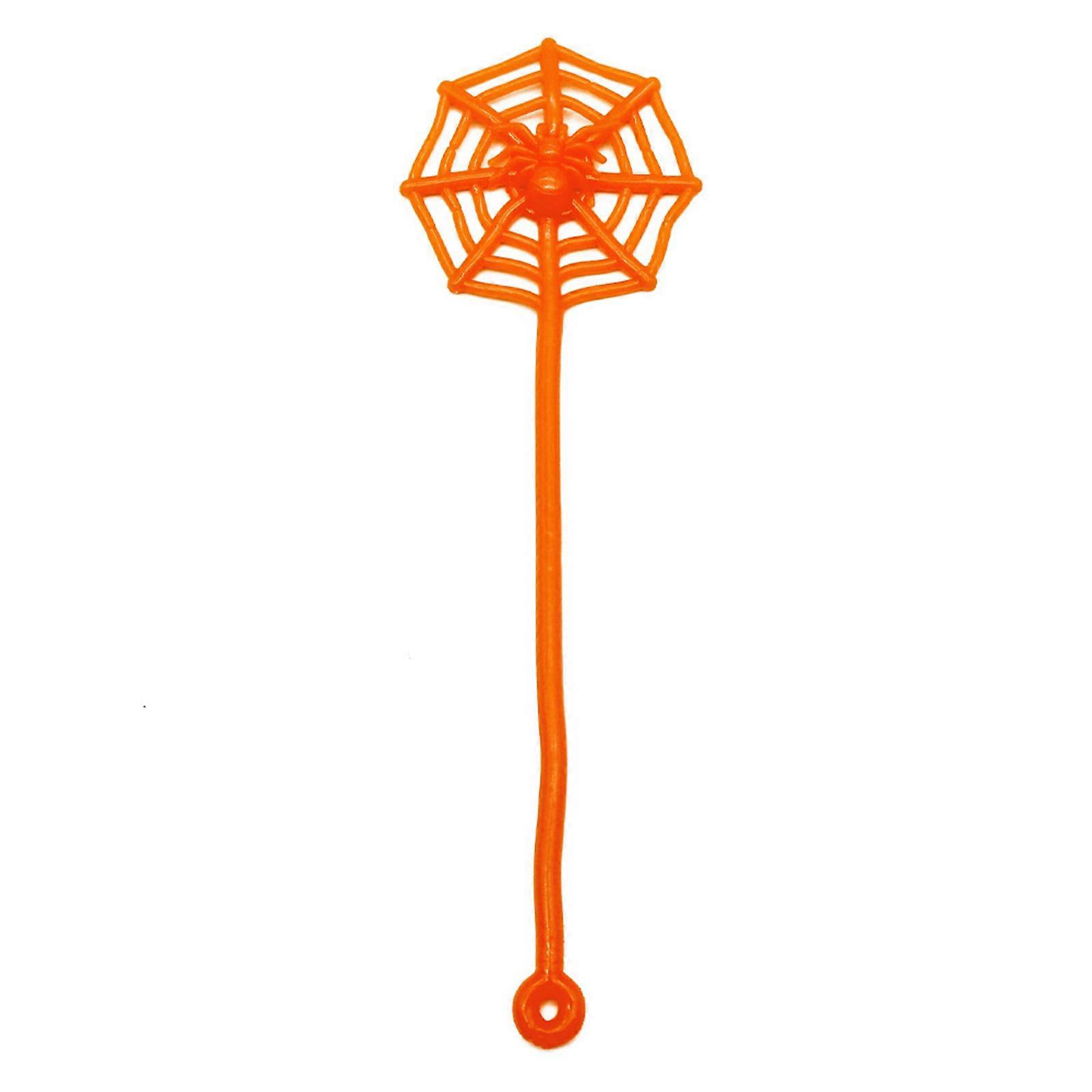 Table for Play Elastically Stretchable Spider Brain Training Supplies Portable Bright Color Table Game for Creative Baby Orange