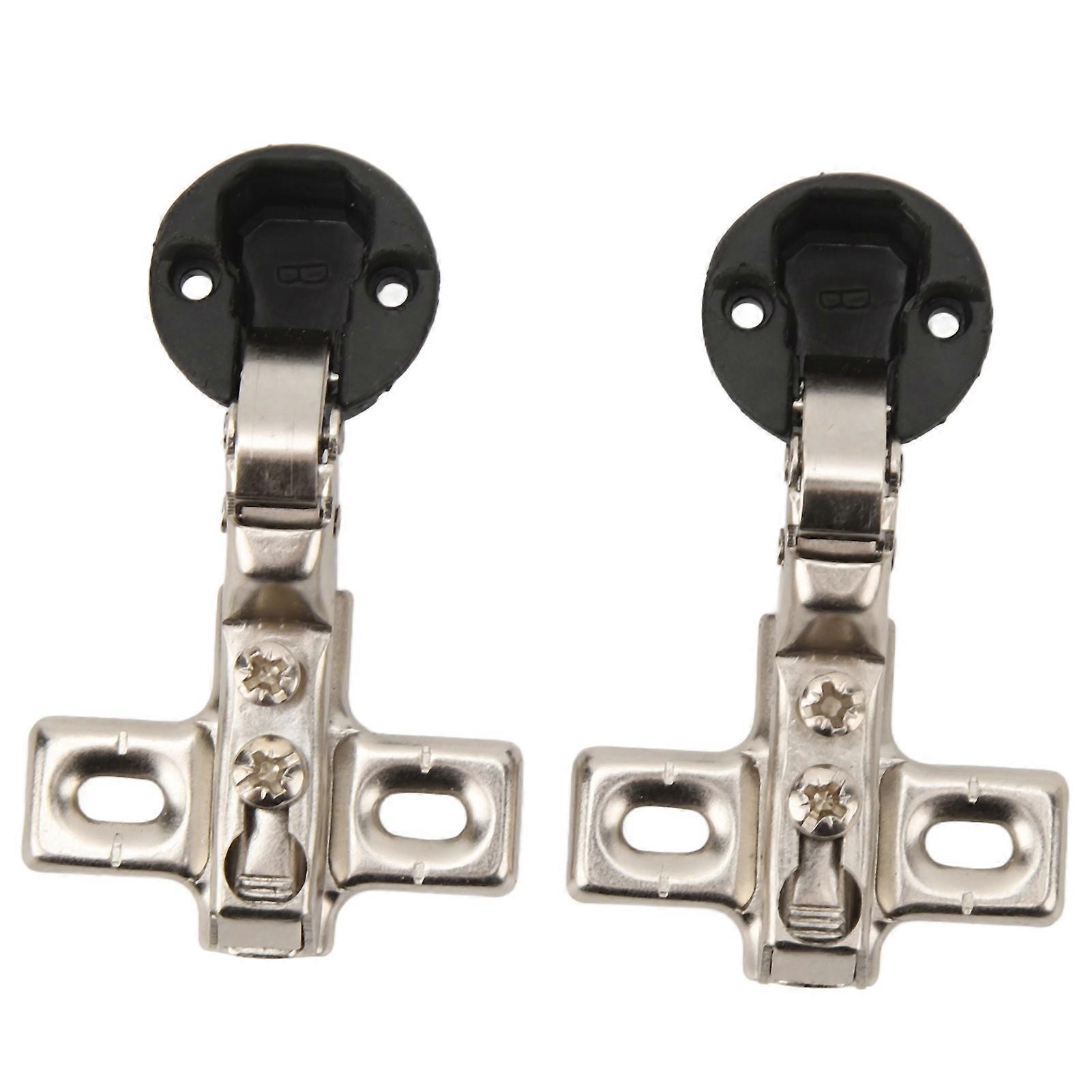 2pcs 26mm Hole Soft Close Hinge Soft Closing Cabinet Hinge For Cabinet Glass Door