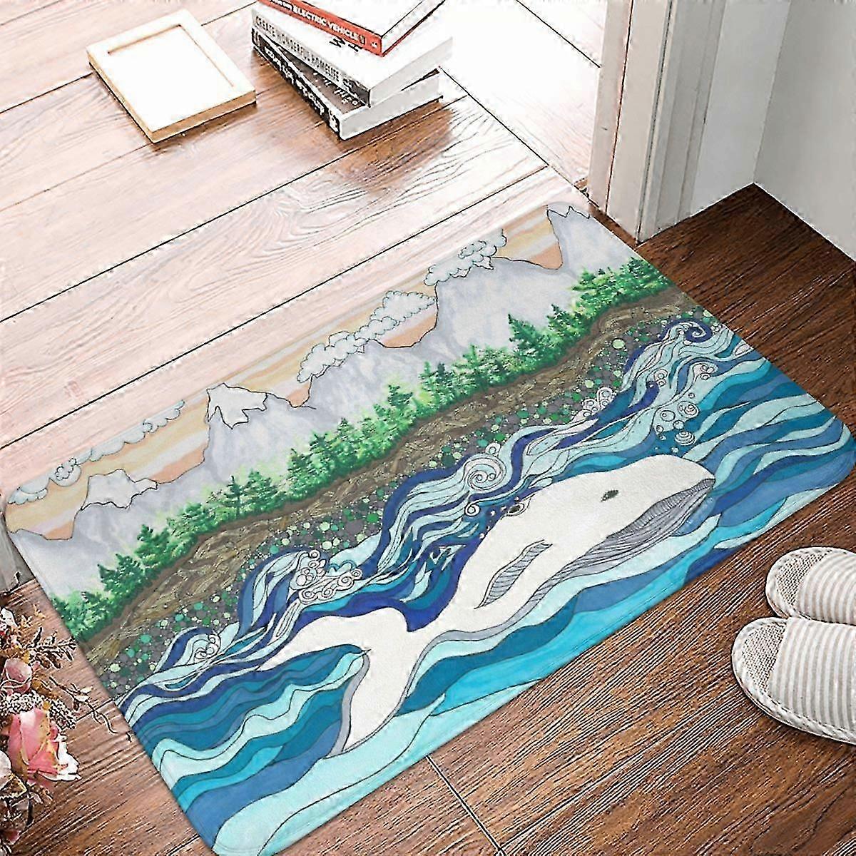 يحلم فانكوفر ممسحة السجاد حصيرة سجادة البوليستر المضادة للانزلاق ديكور الطابق حمام حمام مطبخ غرفة نوم 40 * 60