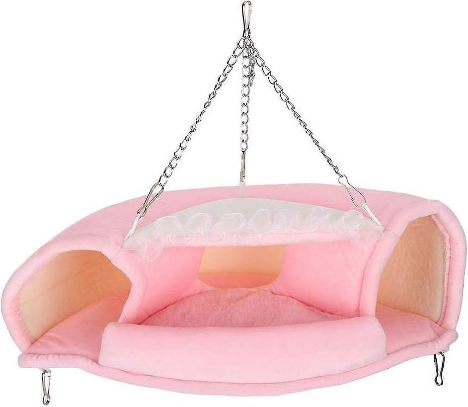 Pet Paradise, Playing With Multiple Pets In Removable Rabbits Tube Hammock, Guinea Pig Tunnel Toy Offers Fun And Security, Hand Washing Only, Bright