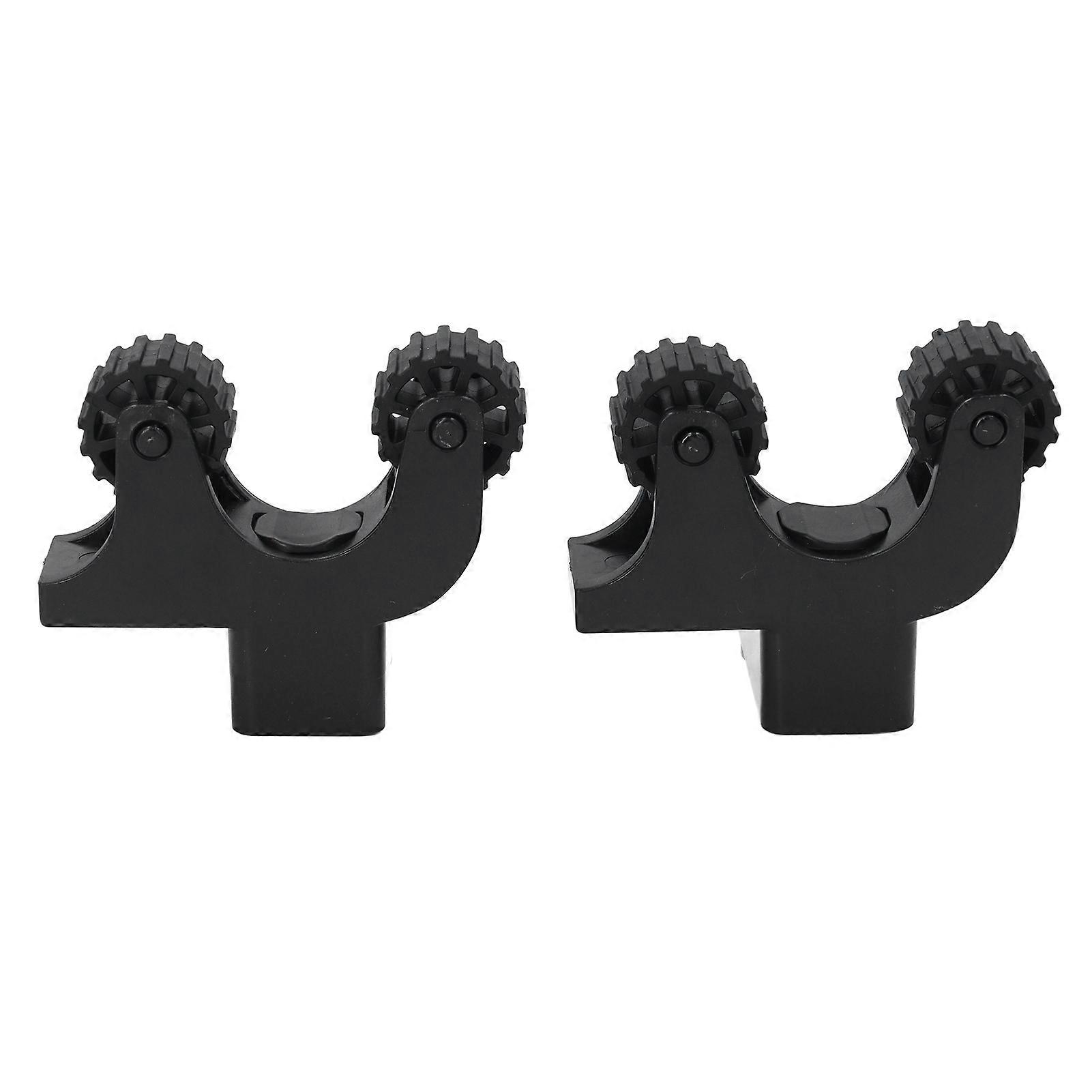 2PCS pagaie de kayak en PVC réglable et support de filet de pêche stable
