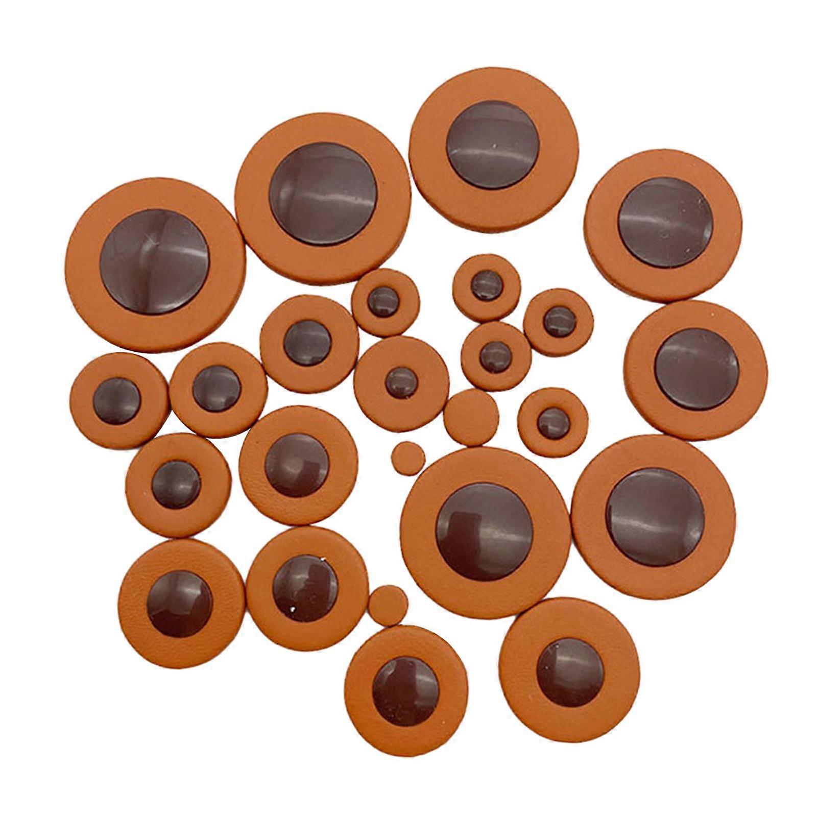 25x Saxophone Pads en Cuir Sax Pads pour Sax Accessoire Saxophone Alto