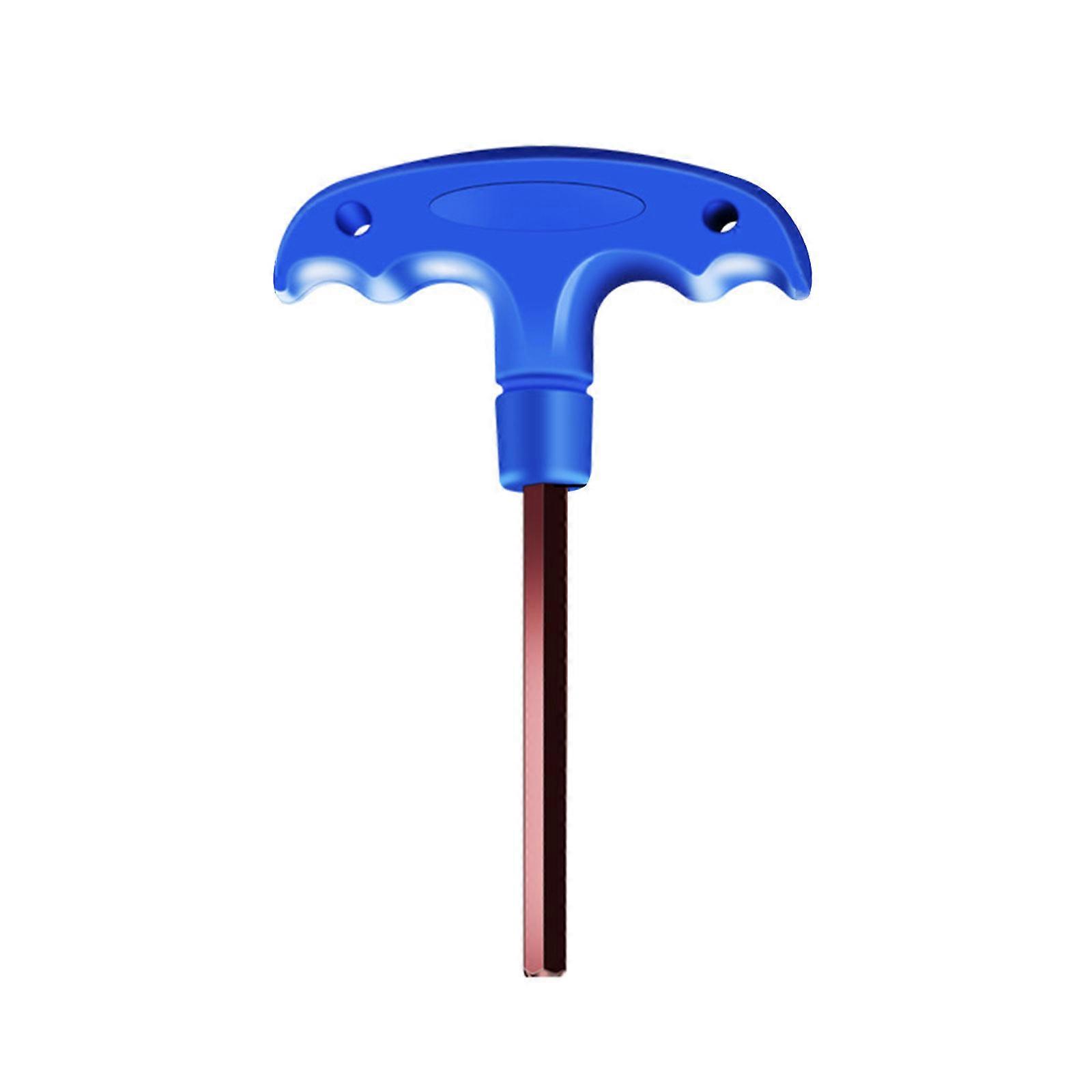 Essential T Handle Allen Wrench Tool Flat End Spanners for DIY Enthusiasts and Repair Work H 2.5/H 3/H 4/H 5/H 6