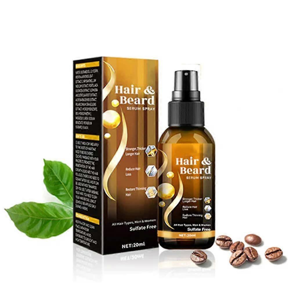 بخاخ مصل الشعر واللحية ، مصل تعزيز نمو اللحية ، مصل نمو الشعر ، مصل الشعر المضاد لتساقط الشعر ، زيت البيوتين لنمو الشعر واللحية ، تساقط الشعر 