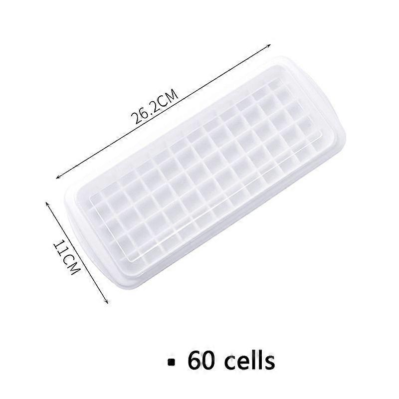 2025 12/48/60 Grids Ice Cube Tray Plastic Ice Cube Maker Sphere Mold for Cocktail