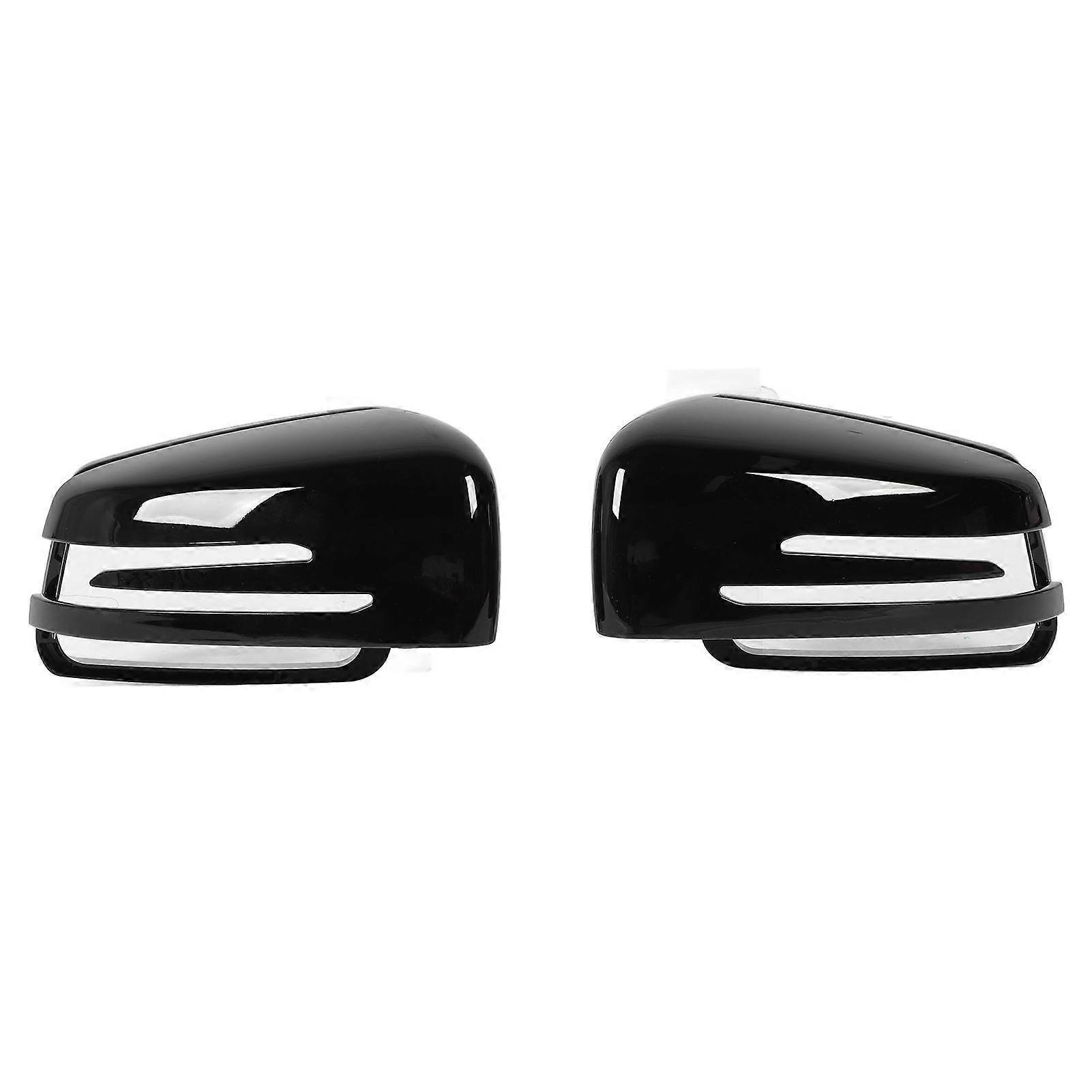 2pcs Rearview Mirror Covers for Benz W176, W246, W204, W221, C218, Heavy Duty Protection, Long Life, Weather Resistance