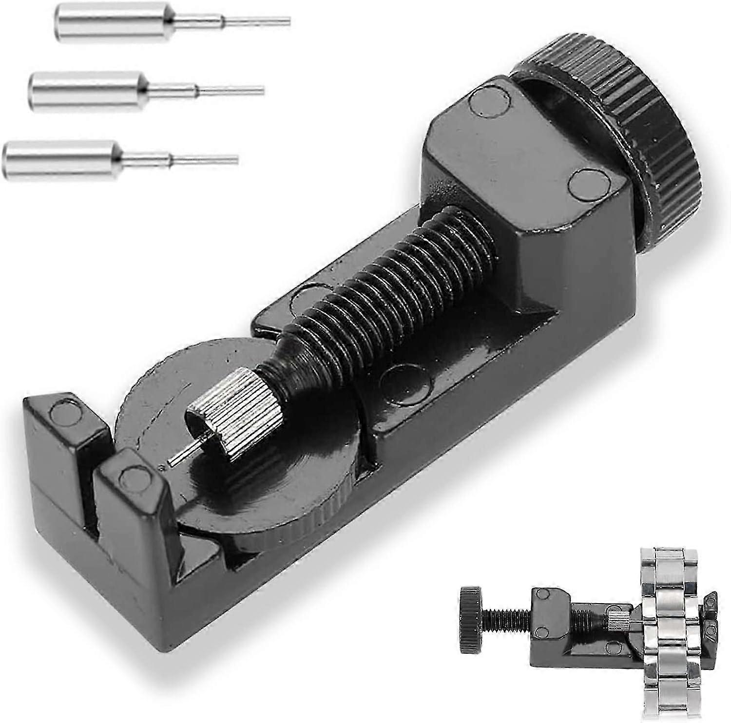 2025 New Watch Strap Removal Tool Watch Strap Link Pin Remover Watch Band Tool Repair Kit with 3 Extra Pins