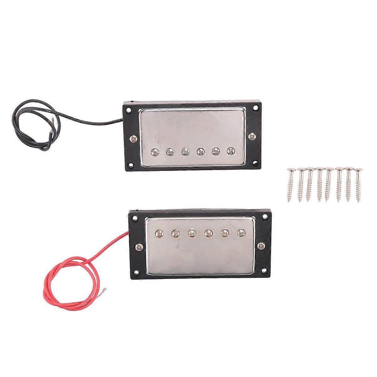 Double Coil Pickups Neck and Bridge with LP Style Electric Guitar