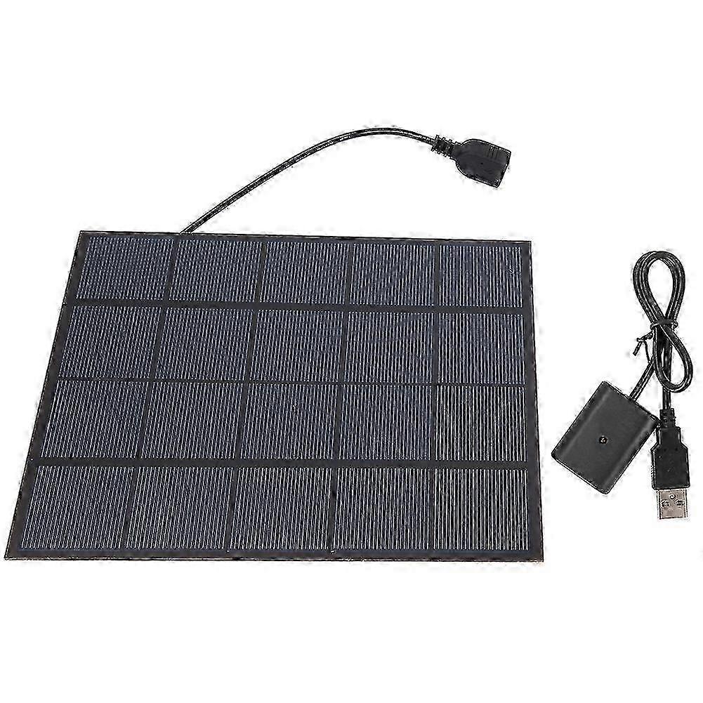 5W 5V Multi-Functional Monocrystalline Silicon Solar Panel With Manostat