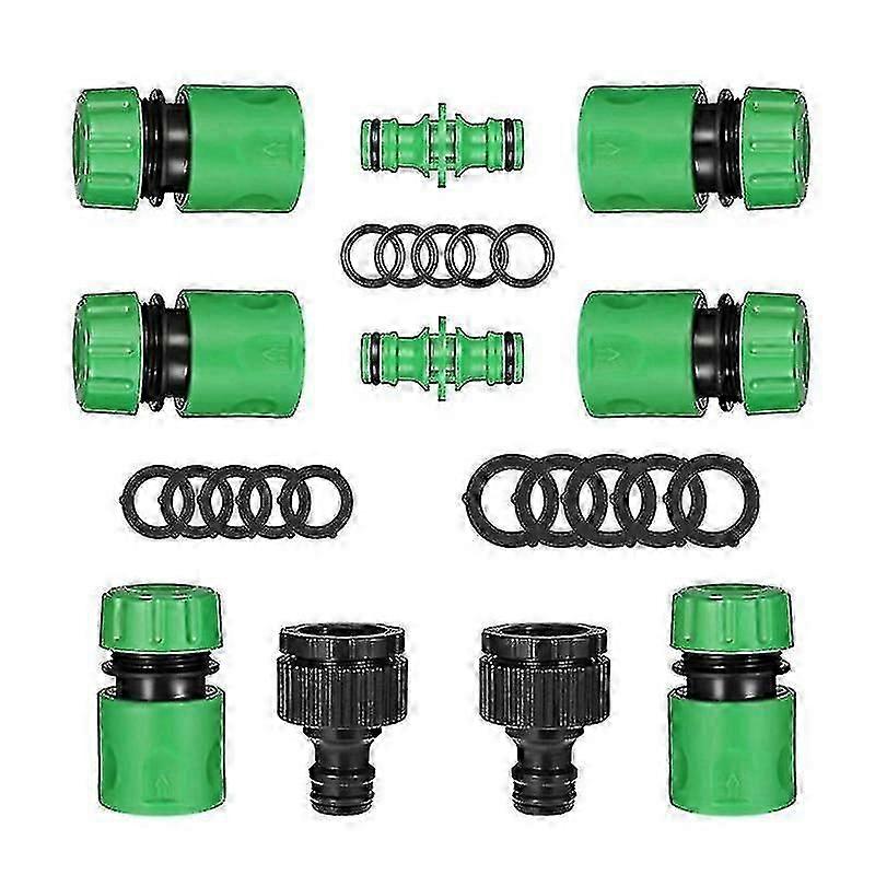 10 عبوات حديقة خرطوم الأنابيب تجهيزات كيت للصنبور في الهواء الطلق & الانضمام إلى أنبوب خرطوم الأنابيب -ZHENV