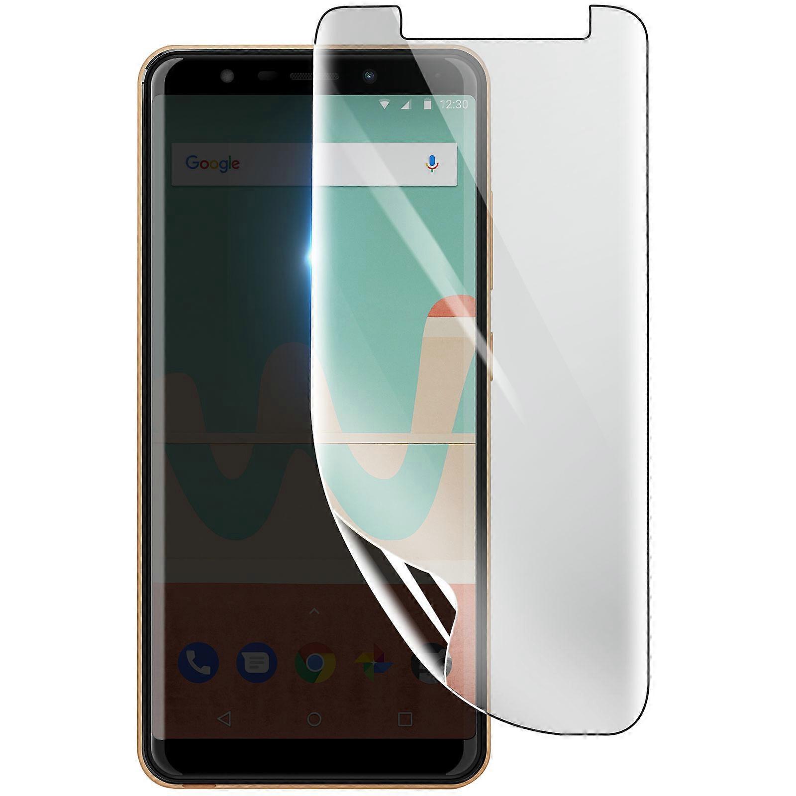 Shockproof Hydrogel Screen Protector for Wiko View Max, Transparent