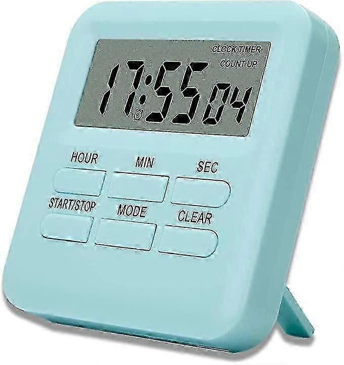 Digital Kitchen Timer with Clock/Alarm Clock Function, Magnetic Back Digital Kitchen Timer, Kitchen