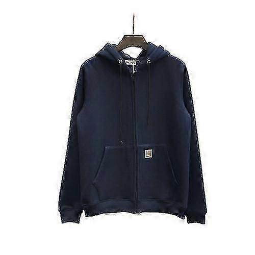 Veste Ample Ferme Isolée doublée Flanelle xl bleu