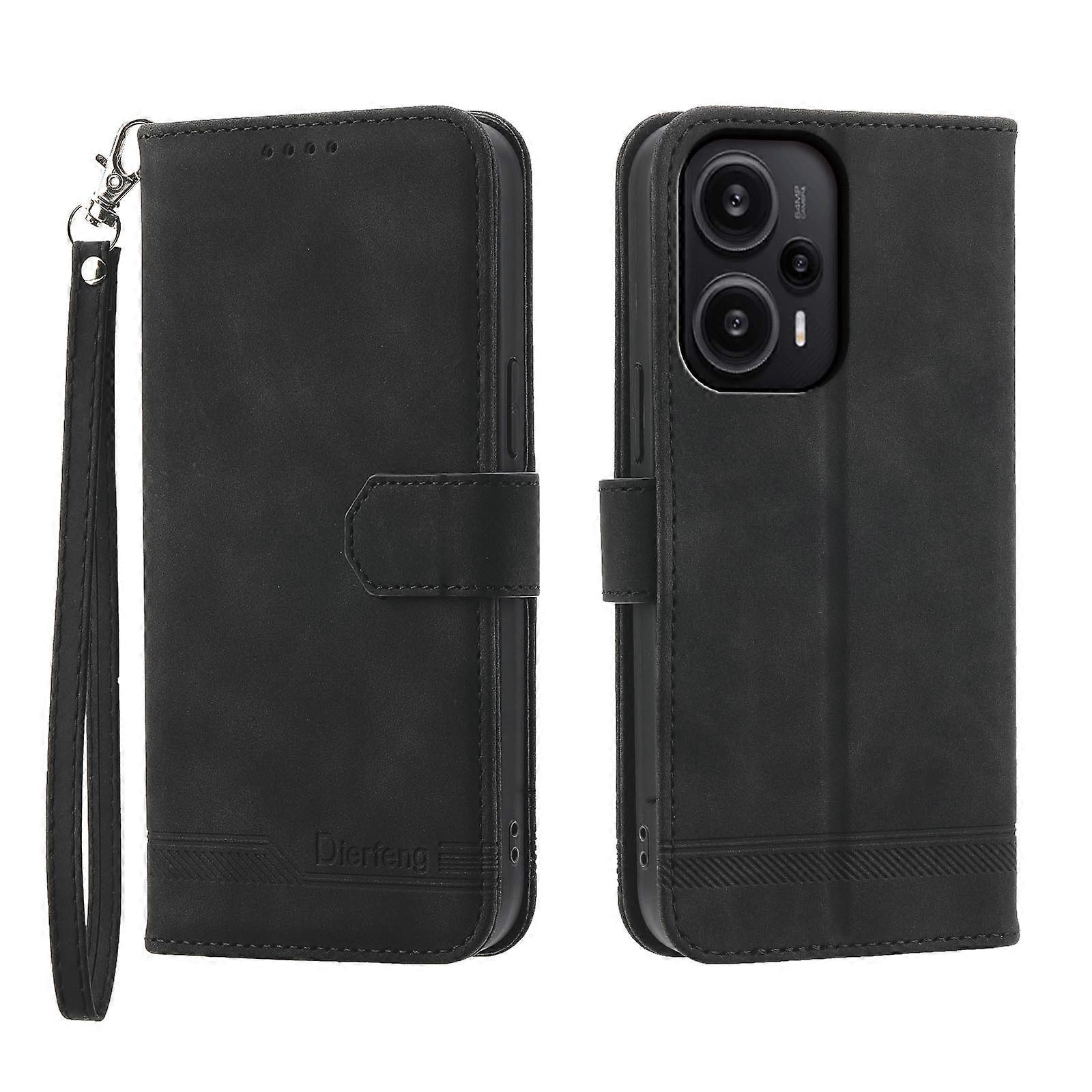 Dierfeng Dream Line TPU + PU Leather Phone Case