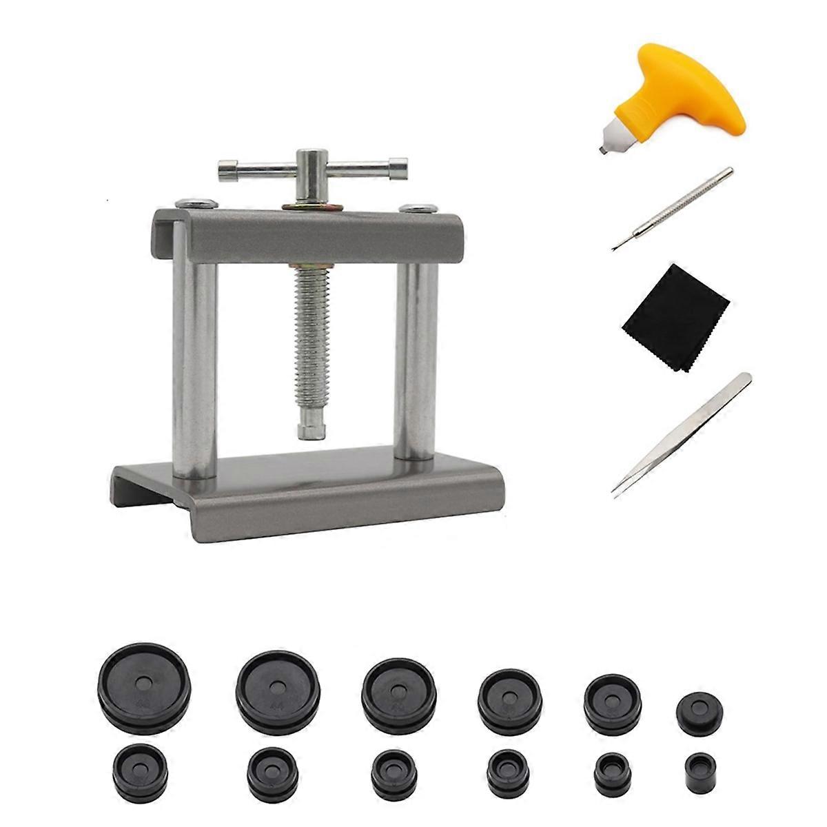 Watch Battery Replacement Tool Kit Watch Press Set Back Case Closer Watch Press Tool Kit for Closin