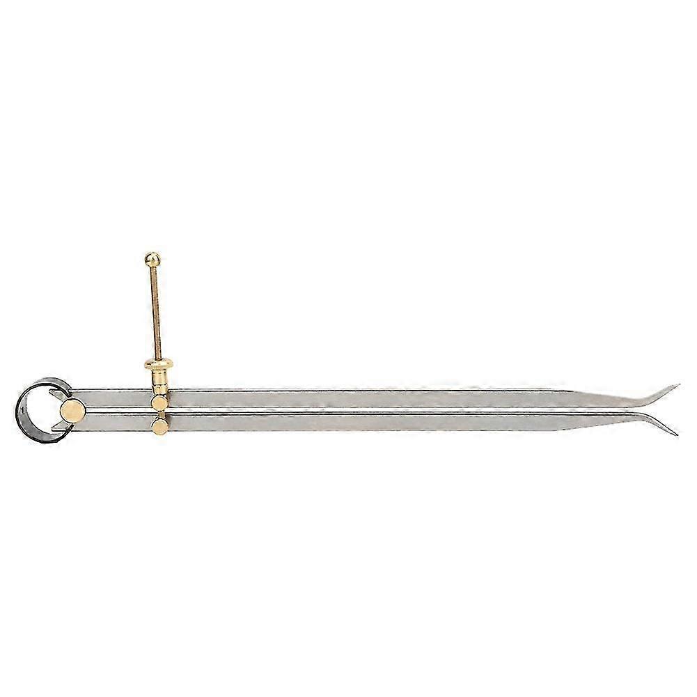 Fin bakken Spring Divider Karbonstål Messing Flatt ben Inside Spring Caliper300mm