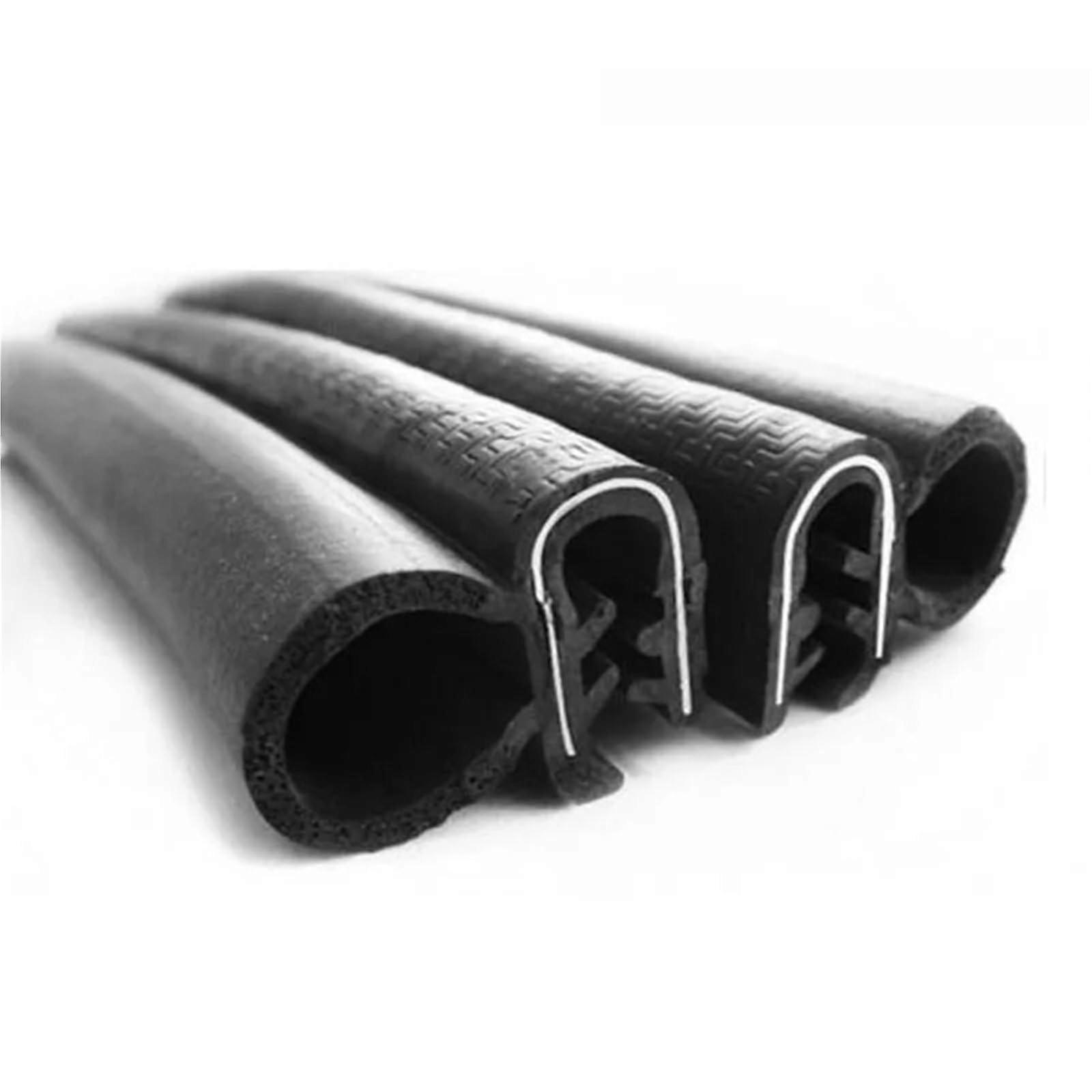 Automotive Car Front Rear Door Frame Trunk Rubber Seal Trim Strips Doors Edge Guard Buffers(1meter)