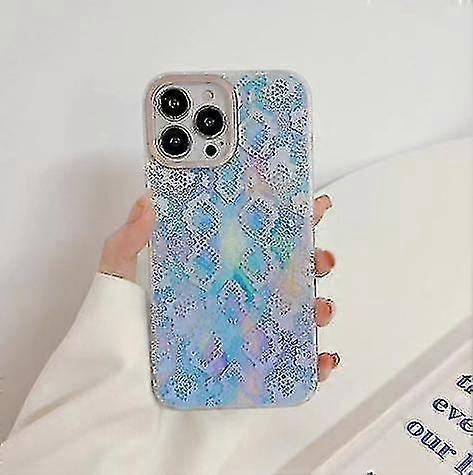 Luxury Snake Skin Python Pattern Case Compatible Iphone 13 Pro Max/13 Pro/13 Pu Laser Rainbow Cover