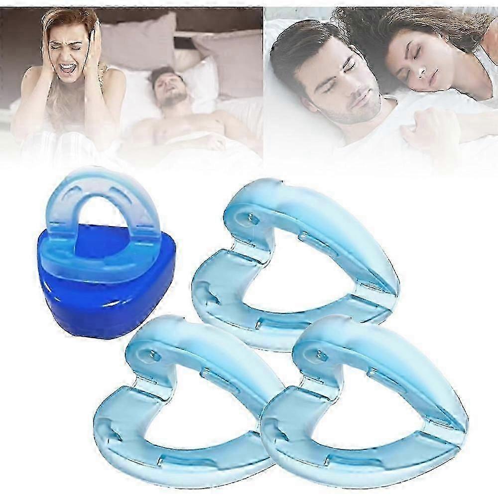 Anti Snoring Mouthpiece, 2025 New Anti Snoring Mouthpiece, The Quite Night Anti snoring Device, Mouth Guard for Women and Men,Soft and Comfortable