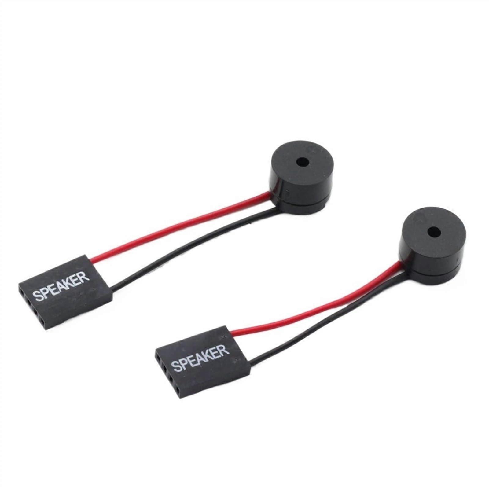 Mini Plug Speaker Internal Computer Motherboard Speaker 10-Piece Buzzer Board Beep Alarm Kit Onboard Case