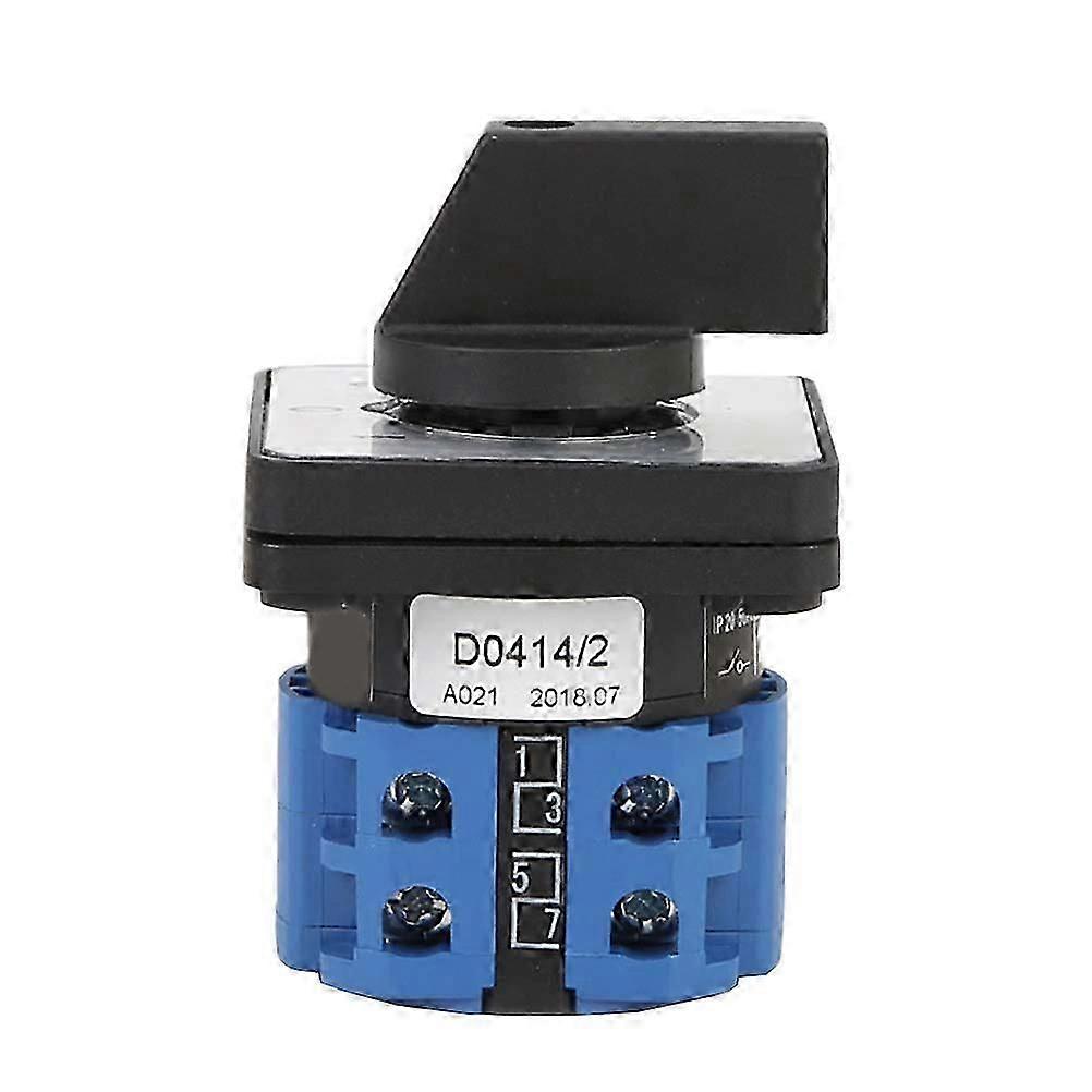 220 V 3 Position Selector Switch Select Switch Manual Transfer Switch Rotary Switch 2 Position