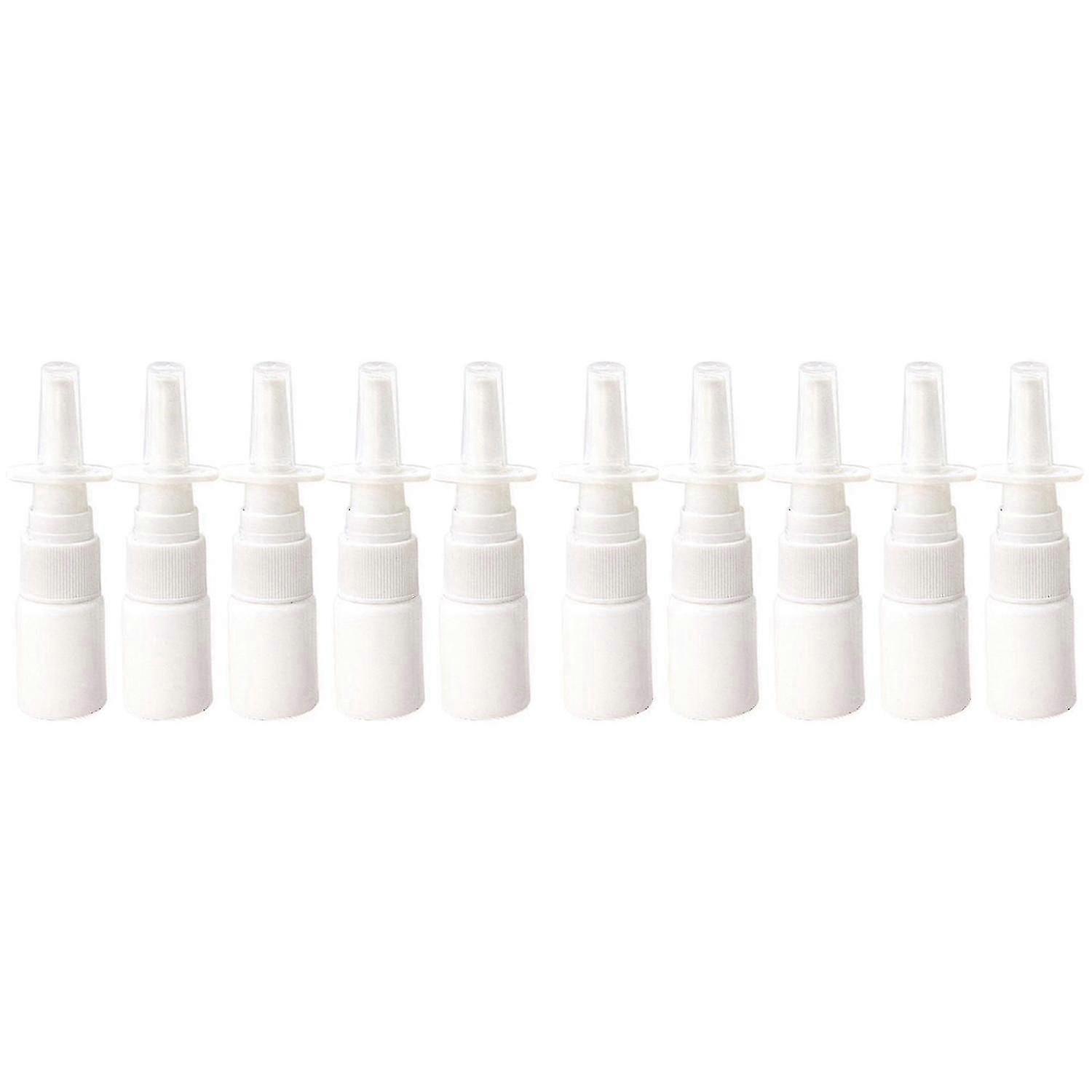 10ml Plastic Spray Bottles 20 Pack Refillable Nasal Mist Sprayers
