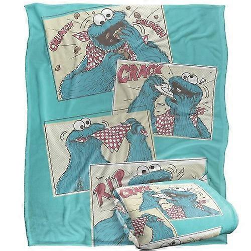Sesame Street Comic Cookie Monster Blanket