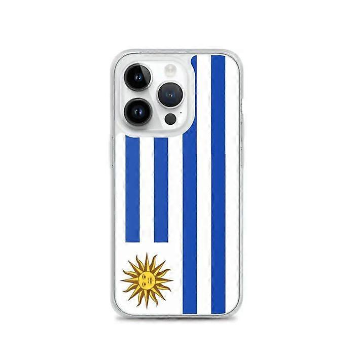 iPhone Case - Uruguay - Flag - Flexible - Multicolor - Transparent TPU
