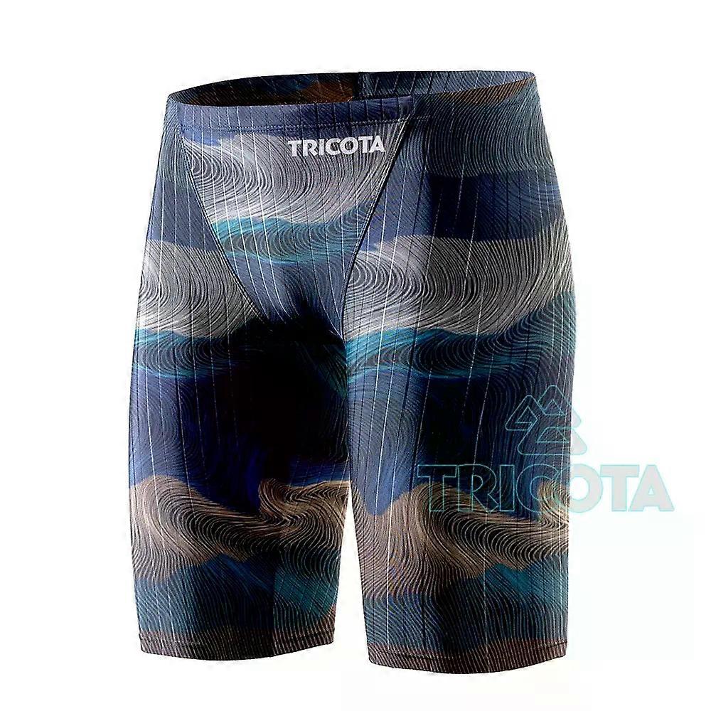 Men's Swim Jammer Endurance Athletic Training Swimsuit Racing Swimming Trunks For Men Swimming Jammers Team Suit Shorts Trunks